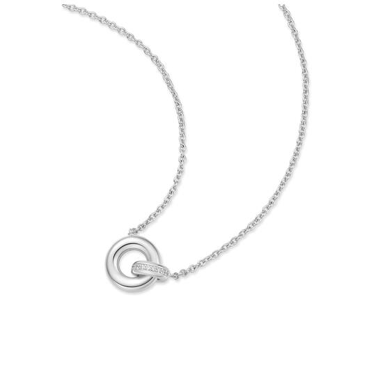  Voque Maven - Link necklaces - Silver / Rhodium plated - Crystal - 45cm
